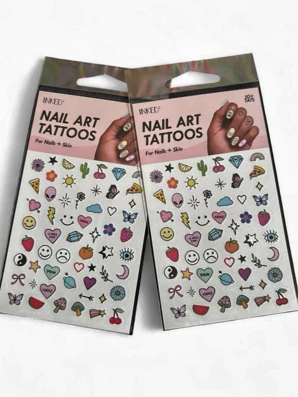 INKED Nail Art Tattoo Nail
Stickers NWT